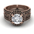 Diamond Halo Luxury Pave Engagement Ring - Sierra No. 32 image 1