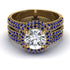 Diamond Halo Luxury Pave Engagement Ring - Sierra No. 61 image 1