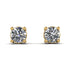 Minimalistic 1ct earrings image 3