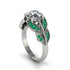Diamond Majestic Leaf Gold Engagement Ring - Makenna No. 18 image 2