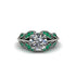Diamond Majestic Leaf Gold Engagement Ring - Makenna No. 18 image 3