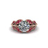 Diamond Majestic Leaf Gold Engagement Ring - Makenna No. 47 image 3