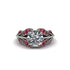 Diamond Majestic Leaf Gold Engagement Ring - Makenna No. 48