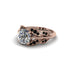 Diamond Majestic Leaf Gold Engagement Ring - Makenna No. 32 image 1