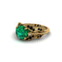 Emerald Majestic Leaf Gold Engagement Ring - Makenna No. 34 image 1