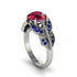 Ruby Majestic Leaf Gold Engagement Ring - Makenna No. 72 image 2