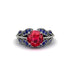 Ruby Majestic Leaf Gold Engagement Ring - Makenna No. 72 image 3