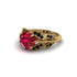 Ruby Majestic Leaf Gold Engagement Ring - Makenna No. 40 image 1