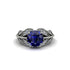 Sapphire Majestic Leaf Gold Engagement Ring - Makenna No. 15 image 3