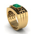 Emerald Majestic Splendor Men's Ring - Shiloh No. 34