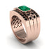 Emerald Majestic Splendor Men's Ring - Shiloh No. 35