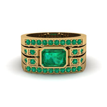 Emerald Majestic Splendor Men's Ring - Shiloh No. 19 image 1