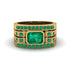 Emerald Majestic Splendor Men's Ring - Shiloh No. 19 image 1