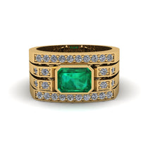 Emerald Majestic Splendor Men's Ring - Shiloh No. 4 image 1