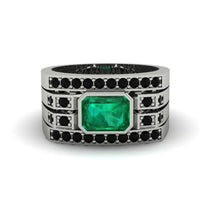 Emerald Majestic Splendor Men's Ring - Shiloh No. 36 image 1