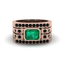 Emerald Majestic Splendor Men's Ring - Shiloh No. 35 image 1