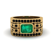 Emerald Majestic Splendor Men's Ring - Shiloh No. 34 image 1