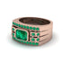Emerald Majestic Splendor Men's Ring - Shiloh No. 20 image 3