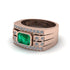 Emerald Majestic Splendor Men's Ring - Shiloh No. 5 image 3