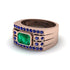Emerald Majestic Splendor Men's Ring - Shiloh No. 65 image 3