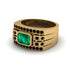 Emerald Majestic Splendor Men's Ring - Shiloh No. 34 image 3