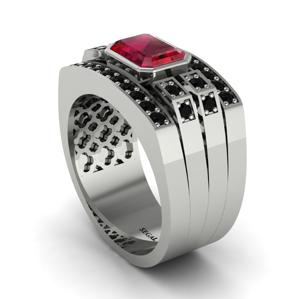 Ruby Majestic Splendor Men's Ring - Shiloh No. 42