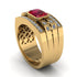 Ruby Majestic Splendor Men's Ring - Shiloh No. 10