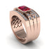 Ruby Majestic Splendor Men's Ring - Shiloh No. 11 image 2