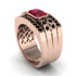 Ruby Majestic Splendor Men's Ring - Shiloh No. 41