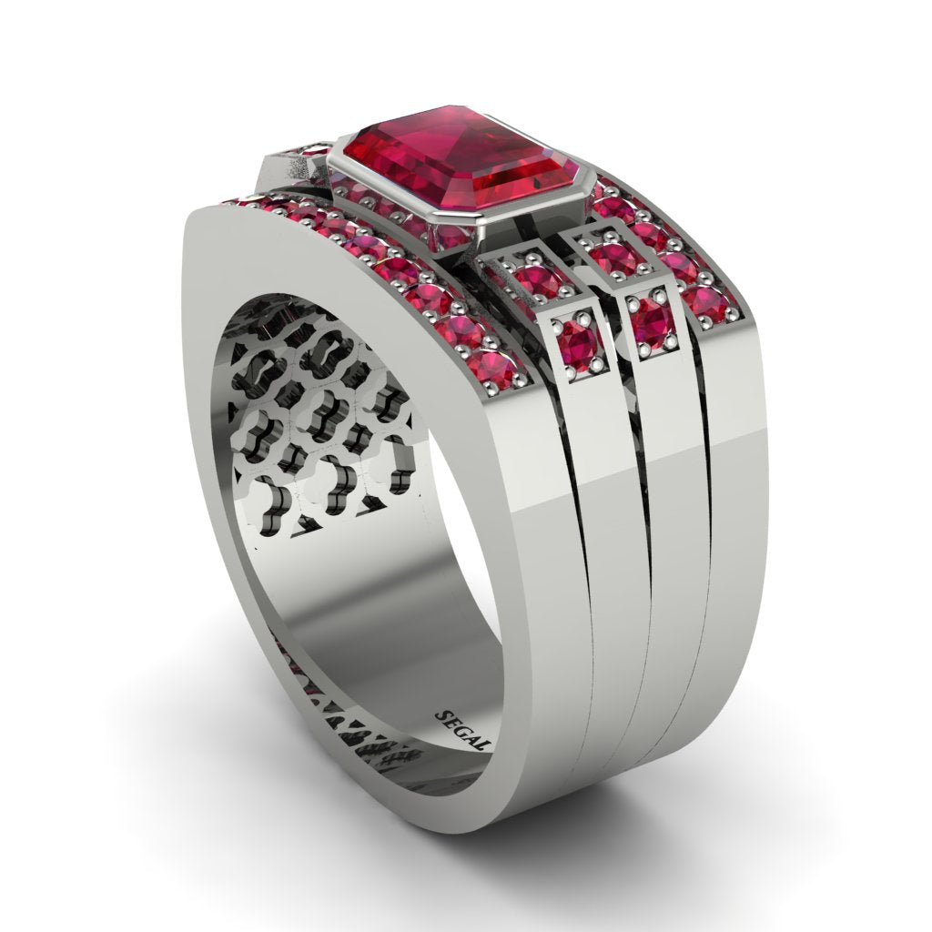 Ruby Majestic Splendor Men's Ring - Shiloh No. 57