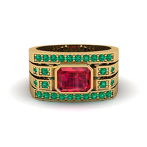 Ruby Majestic Splendor Men's Ring - Shiloh No. 25 image 1