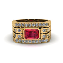 Ruby Majestic Splendor Men's Ring - Shiloh No. 10 image 1