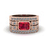 Ruby Majestic Splendor Men's Ring - Shiloh No. 11