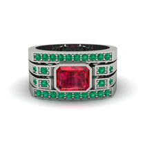 Ruby Majestic Splendor Men's Ring - Shiloh No. 27 image 1