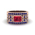 Ruby Majestic Splendor Men's Ring - Shiloh No. 71