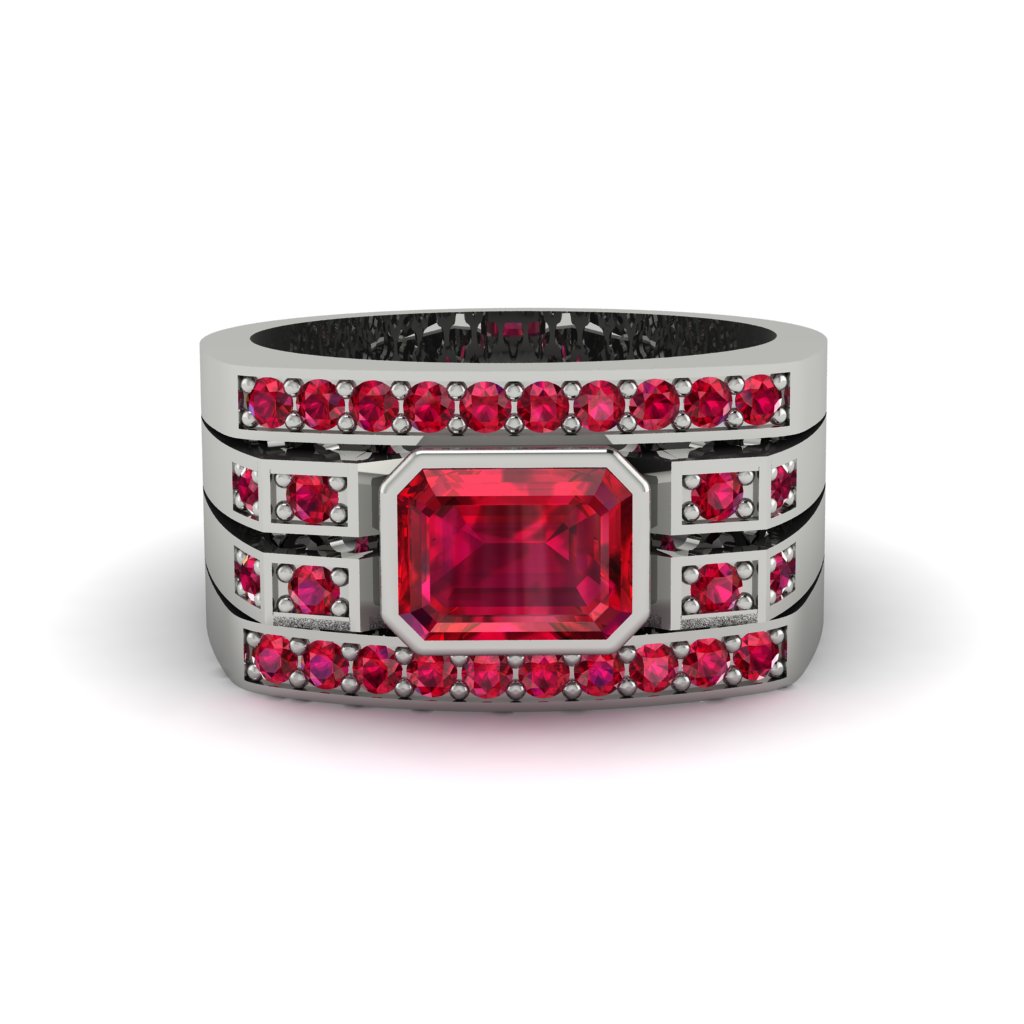 Ruby Majestic Splendor Men's Ring - Shiloh No. 57