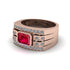 Ruby Majestic Splendor Men's Ring - Shiloh No. 11 image 3