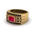 Ruby Majestic Splendor Men's Ring - Shiloh No. 40