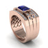 Sapphire Majestic Splendor Men's Ring - Shiloh No. 14 image 2