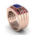 Sapphire Majestic Splendor Men's Ring - Shiloh No. 59