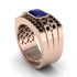 Sapphire Majestic Splendor Men's Ring - Shiloh No. 44