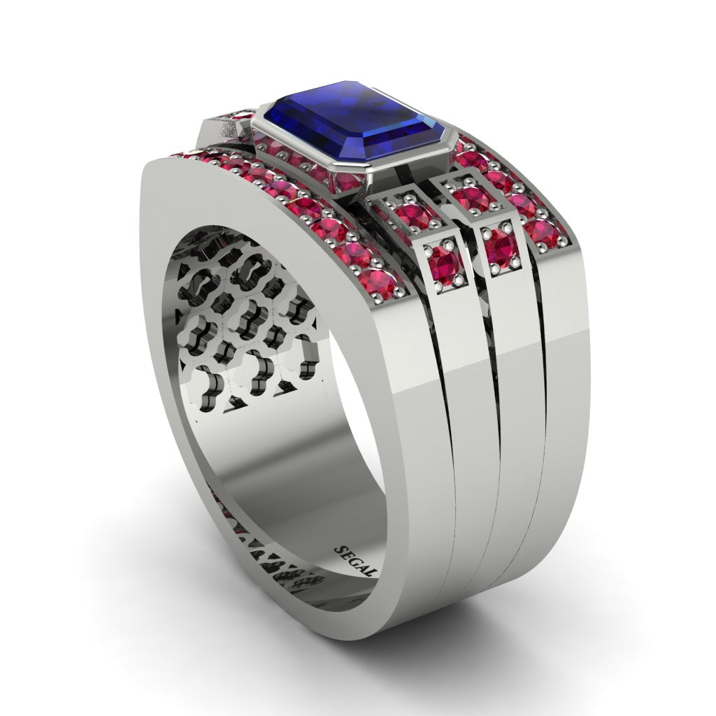 Sapphire Majestic Splendor Men's Ring - Shiloh No. 60