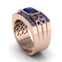 Sapphire Majestic Splendor Men's Ring - Shiloh No. 74 image 2