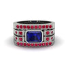 Sapphire Majestic Splendor Men's Ring - Shiloh No. 60