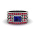 Sapphire Majestic Splendor Men's Ring - Shiloh No. 60 image 1