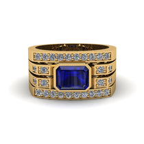 Sapphire Majestic Splendor Men's Ring - Shiloh No. 13 image 1