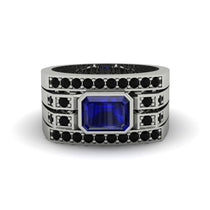 Sapphire Majestic Splendor Men's Ring - Shiloh No. 45 image 1