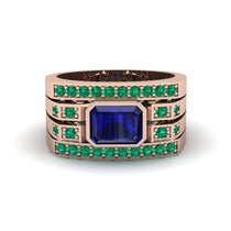 Sapphire Majestic Splendor Men's Ring - Shiloh No. 29 image 1