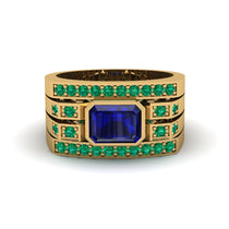 Sapphire Majestic Splendor Men's Ring - Shiloh No. 28 image 1