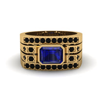 Sapphire Majestic Splendor Men's Ring - Shiloh No. 43 image 1